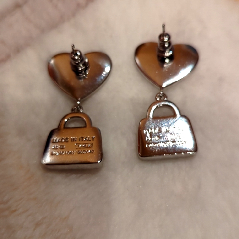 Prada Heart Purse Earrings - Picture 4 of 5